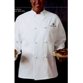 Chef Designs 8 Knot Button Chef Coat w/ Thermometer Pocket
